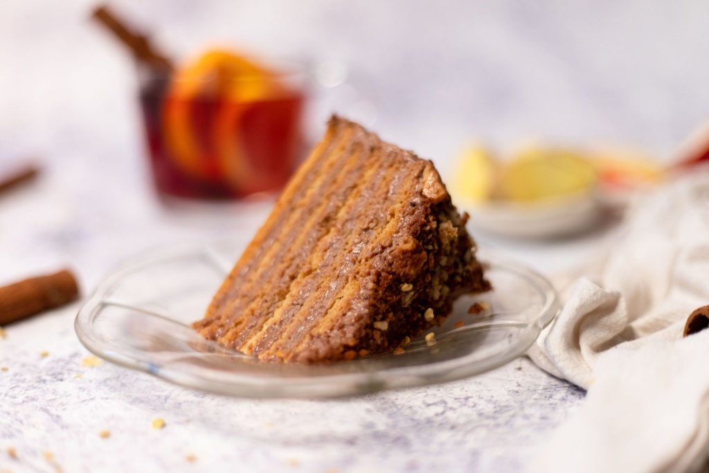 Anjina torta marlenka cimet - Anjini domači štrukklji_kos