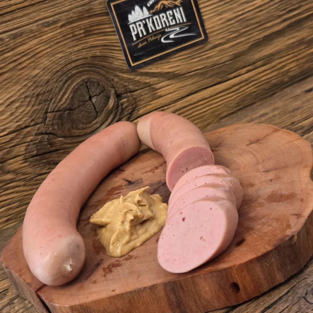 Hrenovke brez aditivov Kmetija Oblak - Mali plac